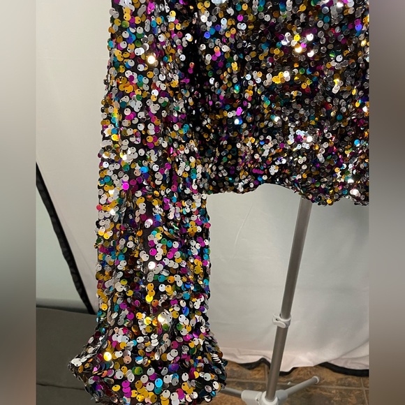 Sequin Multicolor Women's Top size XL - NWOT - Picture 4 of 9